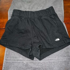 The North Face size XS fleece lined shorts, GUC, smoke free home.